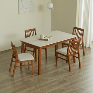 파로마 솔로르 통세라믹 식탁 1400 + 의자B 4p 세트 방문설치