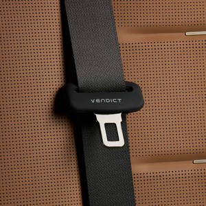 벤딕트 안전벨트클립 커버, 블랙, 2개