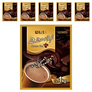 담터 코코아차 분말, 1kg, 1개입, 6개