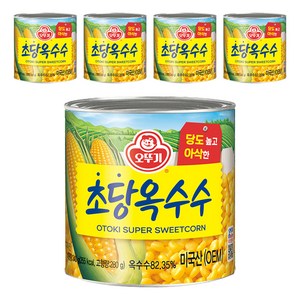 오뚜기 초당옥수수 통조림, 340g, 5개