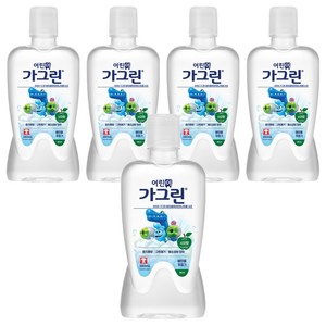 동아제약 어린이용 가그린 사과향, 380ml, 5개
