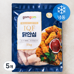 곰곰 IQF 닭안심 (냉동), 1kg, 5개