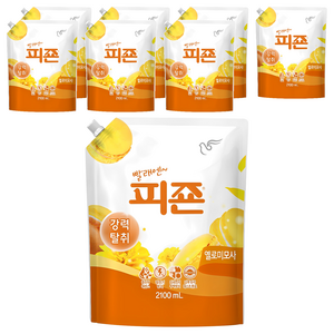 피죤 레귤러 섬유유연제 옐로미모사 리필