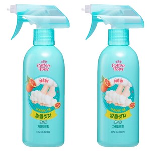 온더바디 코튼풋 발을 씻자 풋샴푸 자몽 민트향