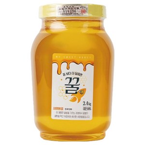 꿈보다 더 달콤한 사양벌꿀, 2.4kg, 1개