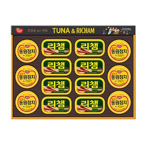 동원 튜나리챔 선물세트 O-68호 + 부직포백, 1세트
