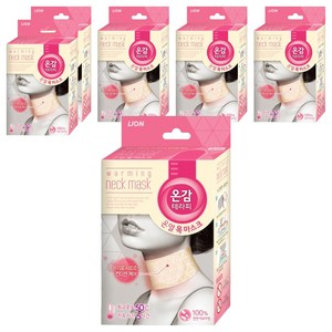 온감테라피 온열 목 마스크, 6개