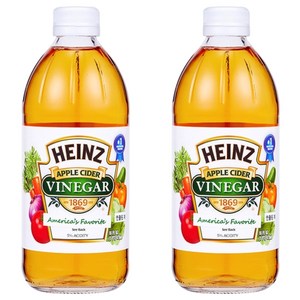 하인즈 애플사이다 식초, 473ml, 2개