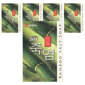 죽염 비누, 100g, 5개