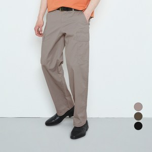 버커루 남성용 코튼스판 카고 팬츠