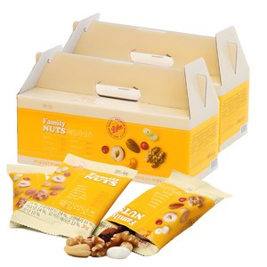 넛츠데이 패밀리넛츠 믹스넛, 400g, 2개