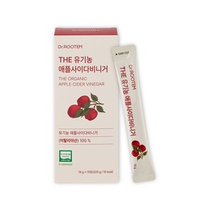 닥터루템 THE 유기농 애플 사이다 비니거 15p, 1개, 225g