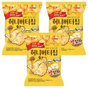 해태 허니버터칩, 60g, 3개