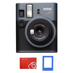 인스탁스 mini 41 즉석카메라 + 오리진 미니앨범 랜덤발송 + 미니자석액자 랜덤발송 instax mini 41
