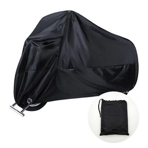 앤티스 방수 바이크 풀커버, 블랙, 3XL