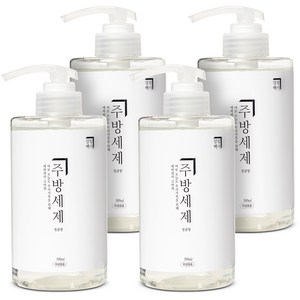 살림백서 주방세제 청귤향, 500ml, 4개