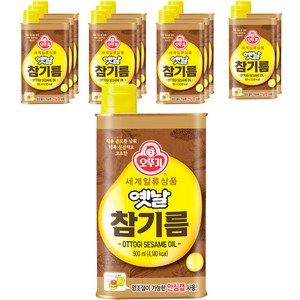 오뚜기옛날 참기름, 500ml, 12개