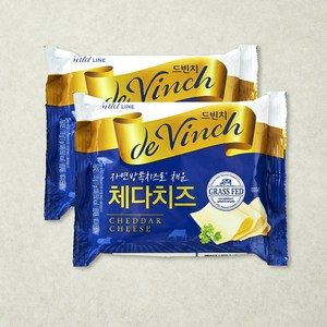 남양유업 드빈치 자연방목 체다 슬라이스 치즈