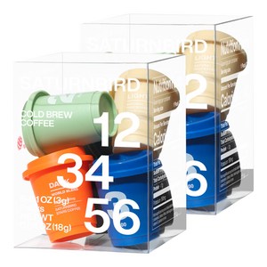 새턴버드 콜드브루 커피 6종