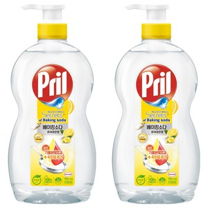 프릴 시크릿오브 베이킹소다 퓨어레몬향 주방세제, 700ml, 2개