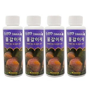 샘아쿠아 터치 물갈이제, 120ml, 4개