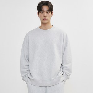 리퀄 남녀공용 오버핏 데일리 무지 맨투맨 RRPTMTE38003