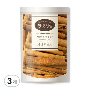 한방선생 시나몬스틱, 400g, 3개