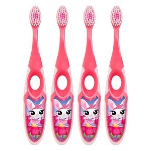 조르단 스텝 2단계 유아칫솔, 랜덤발송, 1개입, 4개