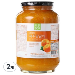 초록원 제주감귤차, 2000g, 1개입, 2개, 2kg