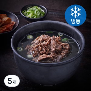 삼원가든 한우맑은 설렁탕 (냉동), 500g, 5개