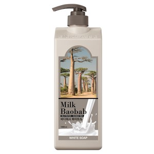 밀크바오밥 바디워시 화이트솝향, 1L, 1개