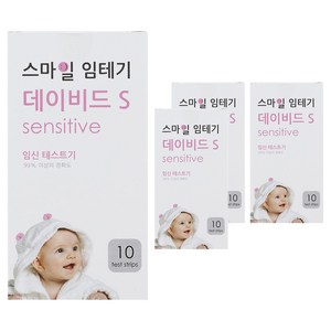 스마일랩 데이비드 S 임신테스트기, 10개입, 4개