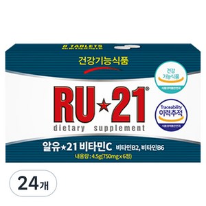 알유21 비타민C, 6정, 24개