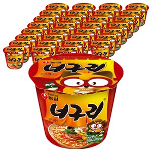 너구리 큰사발면 111g, 32개