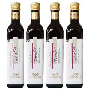 멩가졸리 레드 와인 비네가 아세토 디 비노 와인식초, 500ml, 4개