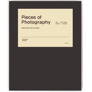 토비메모리 비비드 접착식 포토앨범