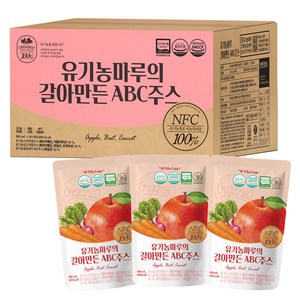 유기농마루 갈아만든 ABC 주스, 100ml, 50개