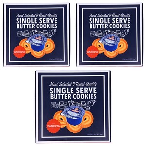 다네시타 댄케이크 버터쿠키 싱글서브 9p, 162g, 3개