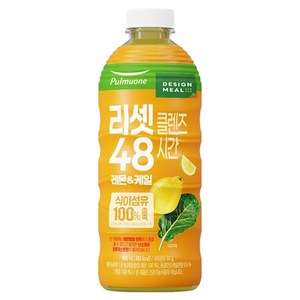 풀무원 리셋클렌즈 48시간 레몬 & 케일 주스, 960ml, 1개