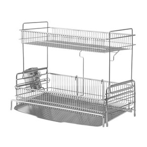 코멧 프리미엄 올스텐인리스 슬림 확장형 식기건조대