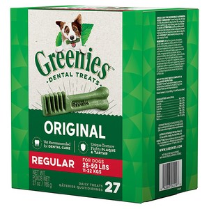 그리니즈 강아지 레귤러 덴탈껌, 오리지널, 765g, 1개
