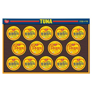 동원참치 선물세트 S14호 + 부직포백, 1세트