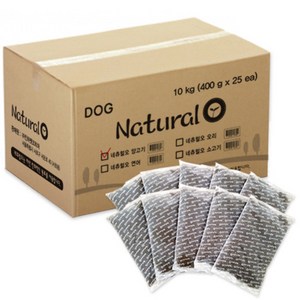네츄럴오 전연령 강아지 L 건식사료, 양, 10kg, 1개