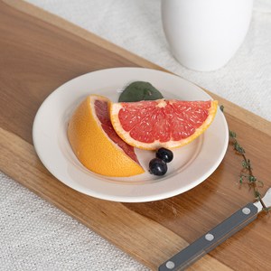라세라미끄 르파레트 세라믹 원형 접시, 이사벨 화이트, 1개
