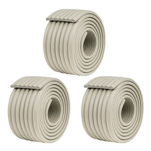 아가드 W형 모서리 보호대, 2m, 그레이, 3개