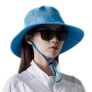 루이비홈 남여공용 등산모자 경량 통기성 사파리 챙모자