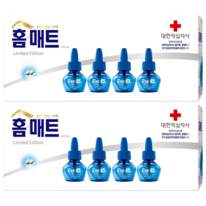 홈매트 리미티드 에디션 리퀴드 에스 45일 리필 모기약, 116ml, 2개