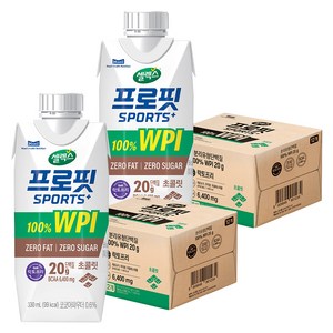 셀렉스 프로핏 스포츠 초콜릿, 330ml, 24개