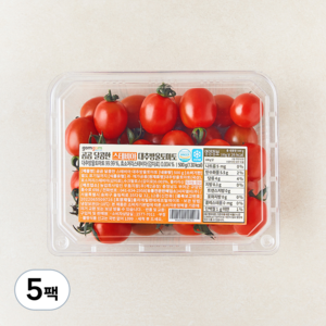 곰곰 스테비아 대추방울토마토, 500g, 5팩