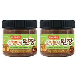 아이배냇 순창 한식 된장, 된장, 150g, 2개